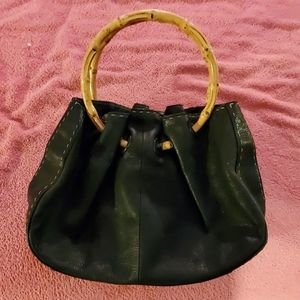 Leather handbag